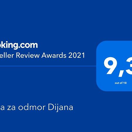 Kuca Za Odmor Dijana Villa Gornje Selo Ngoại thất bức ảnh